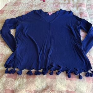 Lilly Pulitzer Blue Sweater M